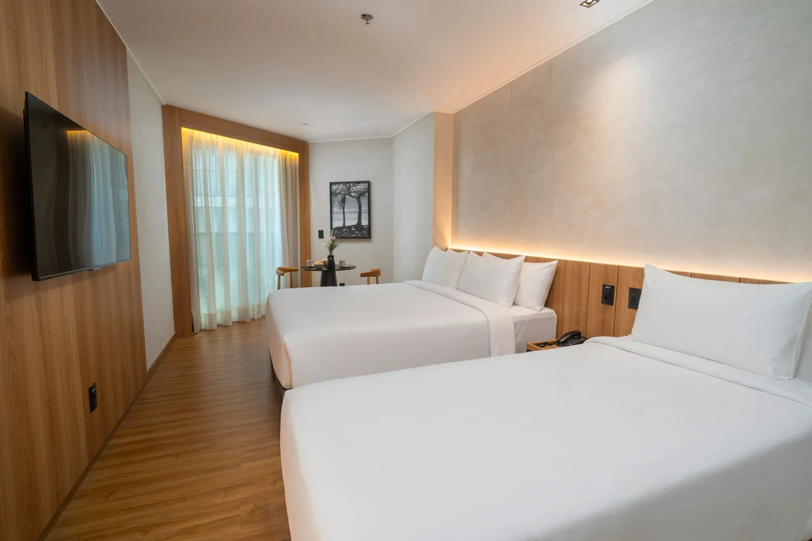 Acomodação Superior do Sais Beach Living Hotel, em Pajuçara, Maceió