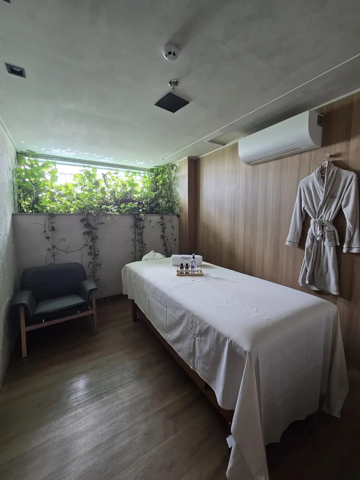 Espaço Sala de massagem dupla do Spa L'Occitane en Provence no Sais Beach Living